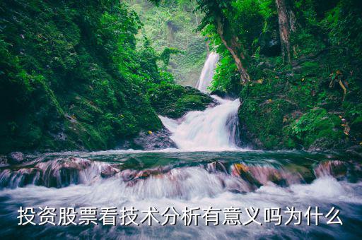 投資股票看技術分析有意義嗎為什么