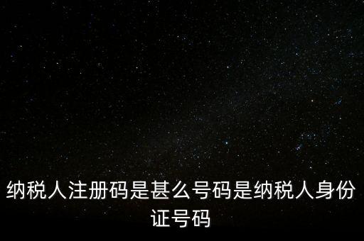 浙江網(wǎng)上稅務(wù)局的注冊碼是什么意思，納稅人注冊碼是什么