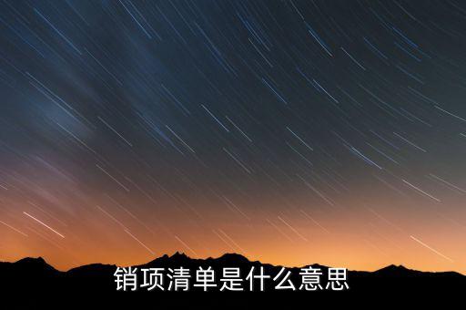 增值稅報(bào)稅清單是什么意思，發(fā)票清單是什么