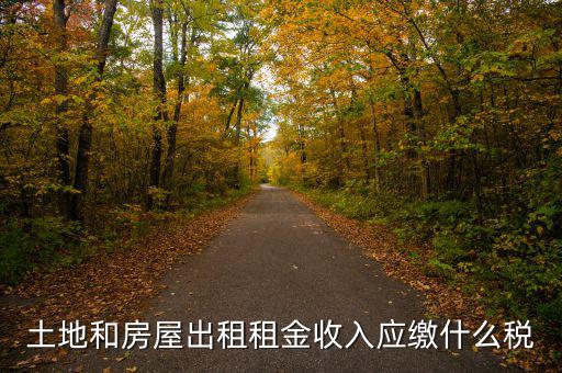 個人出租土地交什么稅，土地出租收入是否交稅