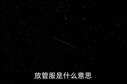 放管服嚴(yán)善活是什么，什么是放管服 放管服怎么理解