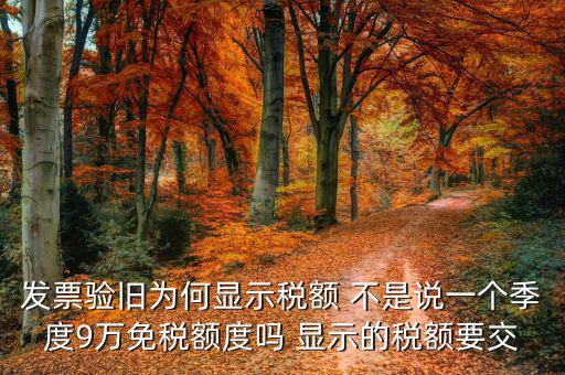 發(fā)票驗(yàn)舊為什么出現(xiàn)納稅人稽核數(shù)，為什么要驗(yàn)舊發(fā)票