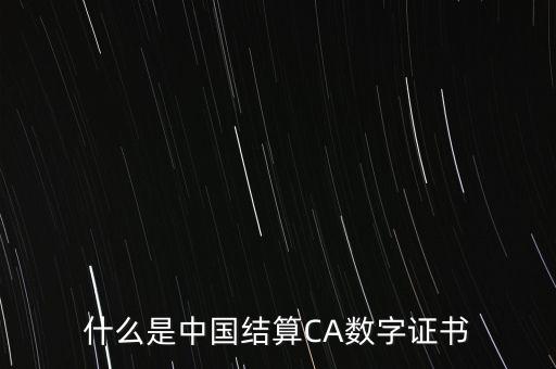 ca數(shù)字證書是什么意思，什么是企業(yè)CA數(shù)字證書