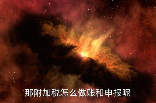 各項(xiàng)附加稅申報(bào)說明之后做什么，增值稅及附加稅費(fèi)申報(bào)表填完后怎么申報(bào)