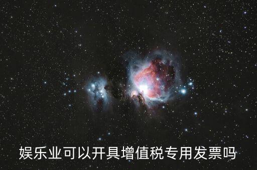 什么是娛樂業(yè)發(fā)票，娛樂業(yè)增值稅發(fā)票有幾種
