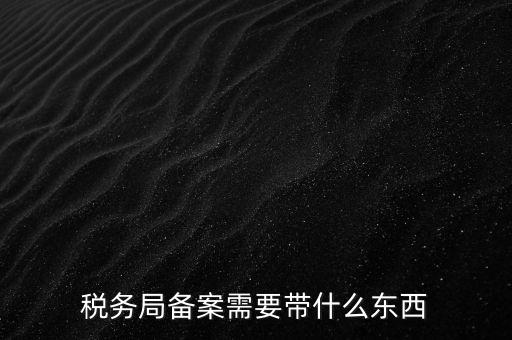 第一次去地稅備案帶什么資料，請問一下辦理地稅備案需要拿什么資料