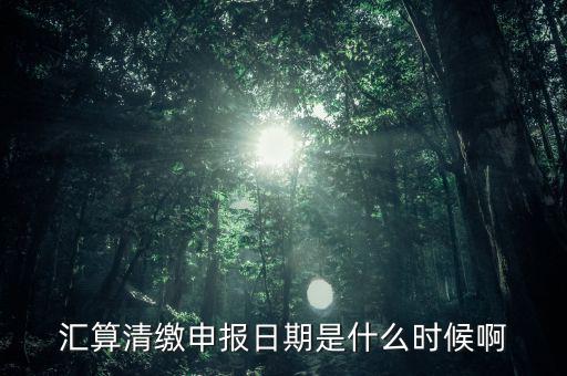江西省匯算清繳什么時(shí)候開(kāi)始，所得稅匯算清繳的時(shí)間一般是在什么時(shí)候呢是每年都必須要做嗎