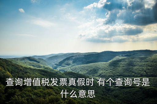 陜西省發(fā)票查詢號是什么意思，電子發(fā)票號碼是什么意思
