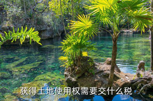 土地使用權(quán)征收什么稅，獲得土地使用權(quán)需要交什么稅