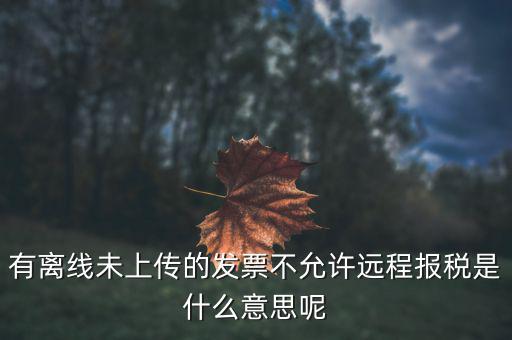 遠程報稅是什么意思，征期抄報稅和遠程報稅是一個概念嗎有什么區(qū)別呢