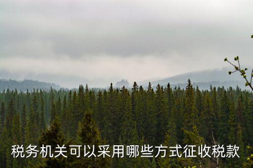 稅務(wù)局按什么征收稅務(wù)，稅務(wù)機關(guān)可以采用哪些方式征收稅款