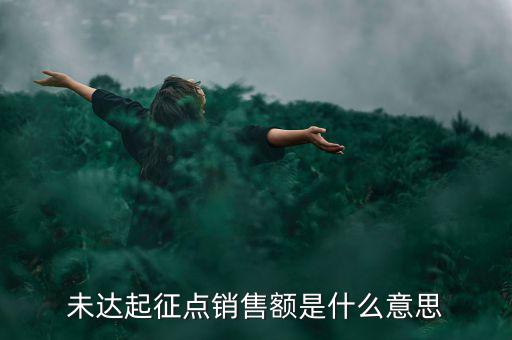 未達(dá)起征點(diǎn)通知書(shū)什么意思，打印稅務(wù)事項(xiàng)通知書(shū)未達(dá)起征點(diǎn)通知需要什么材料