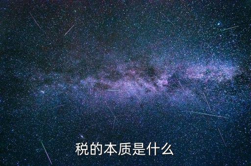 納稅服務(wù)的本質(zhì)是什么意思，稅收的本質(zhì)是什么