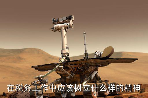 什么是地稅精神，在稅務(wù)工作中應(yīng)該樹(shù)立什么樣的精神
