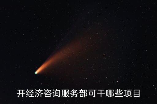 咨詢服務(wù)有什么進(jìn)項(xiàng)，開(kāi)經(jīng)濟(jì)咨詢服務(wù)部可干哪些項(xiàng)目