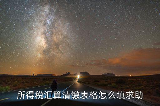 所得稅清算表什么填，問(wèn)納稅人申報(bào)辦理清算時(shí)如何填寫清算表
