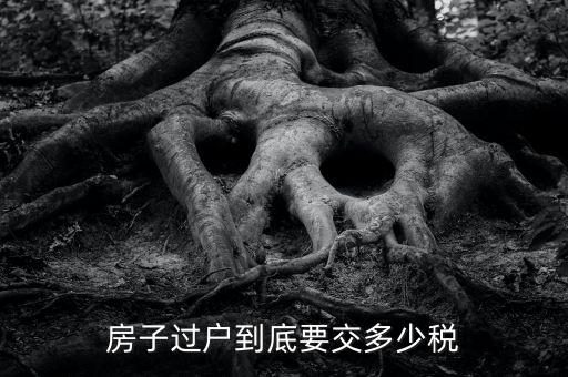 房產(chǎn)過戶要交什么稅，法院判房子過戶需要繳納哪些稅費(fèi)