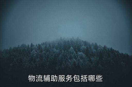 物流輔助服務(wù)費是什么，物流輔助費的銷項稅金繳納城建稅及附加