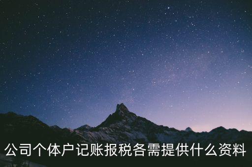 個體報稅帶什么手續(xù)，個體戶怎樣報稅