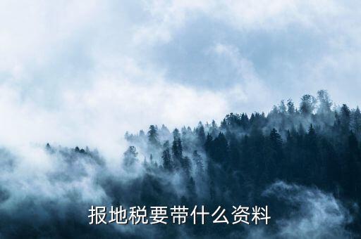 地稅逾期申報 帶什么資料，我們公司的地稅逾期申報了是要去地稅補(bǔ)申報那需要帶什么資料