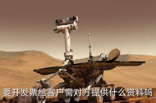 開票要什么資料嗎，開發(fā)票需要什么東西嗎