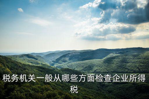 高企稅務(wù)審查查什么，稅務(wù)局查賬都查些什么