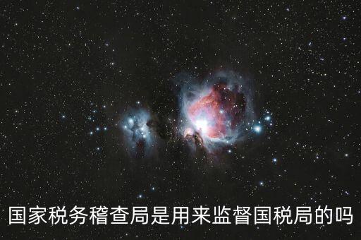 稽查部門什么意思，國稅局一二稽查大隊(duì)是何意思
