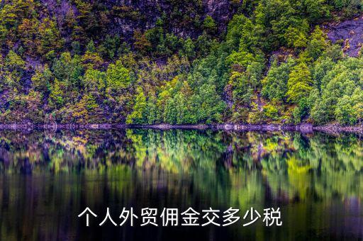 支付國外傭金交什么稅，向國外支付軟件使用許可費 如何交稅