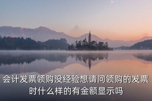發(fā)票領(lǐng)用單是什么樣的，會計(jì)發(fā)票領(lǐng)購沒經(jīng)驗(yàn)想請問領(lǐng)購的發(fā)票時(shí)什么樣的有金額顯示嗎