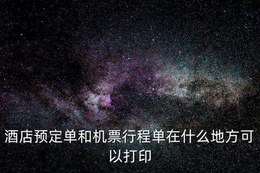 什么店可以打電子行程單，阿里旅行南航旗艦店買的可以在機(jī)場(chǎng)打印行程單嗎