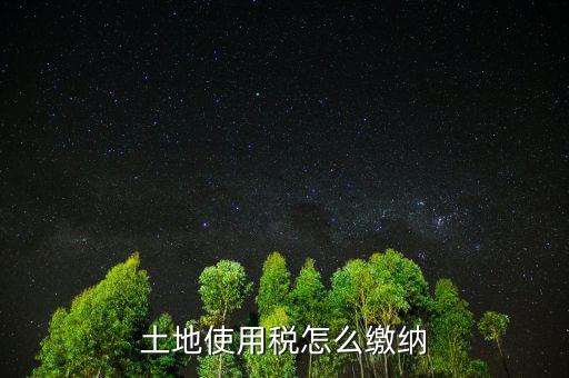 交土地使用稅需要什么，獲得土地使用權需要交什么稅