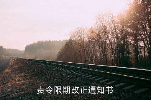 責(zé)令限改通知書(shū)是什么，責(zé)令限期改正通知書(shū)怎樣算送達(dá)的法律規(guī)定