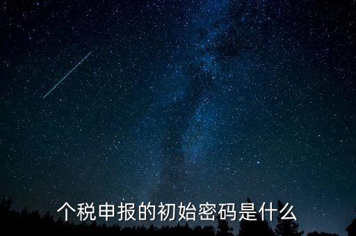 個(gè)稅查詢密碼是什么意思，個(gè)人所得稅明細(xì)申報(bào)向稅務(wù)機(jī)關(guān)提交的使用哪個(gè)密碼 是幾位