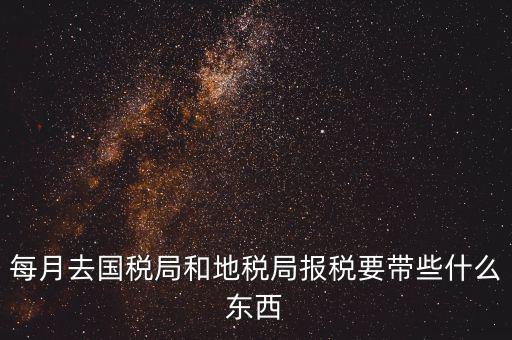 國稅大廳報稅需要什么，你好請教你一下如果我去國稅大廳報稅的話都需要帶什么東西填