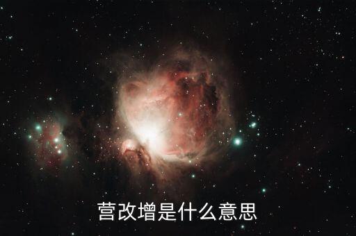 贏改增什么意思，營(yíng)改增的意思