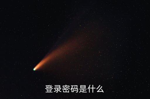 稅收調(diào)查的登錄密碼是什么，登錄密碼是什么