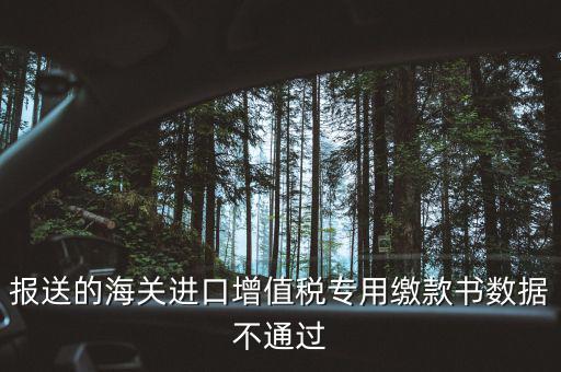 海關繳款書異常申請要什么資料，海關專用繳款書待比對需要準備什么資料