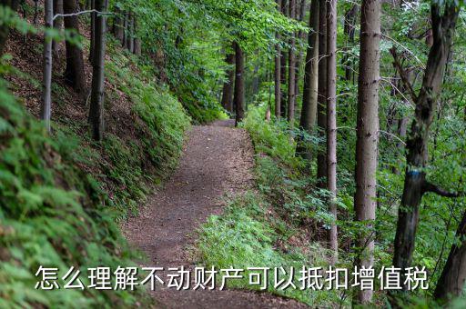 不動(dòng)產(chǎn)為什么可以抵扣，購(gòu)入不動(dòng)產(chǎn)為什么要分兩次抵扣