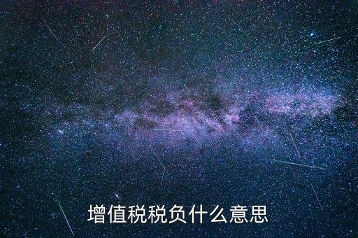 增值稅負申報什么意思，增值稅稅負什么意思