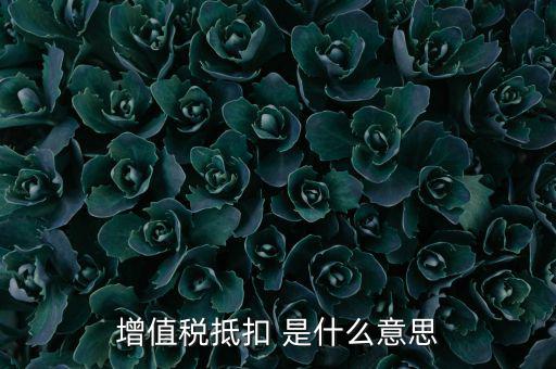什么叫增值稅可以進(jìn)行一次性抵扣，什么叫做增值稅的抵扣 哪些情況是可以抵扣增值稅的一般應(yīng)交增值