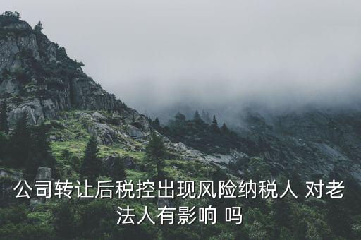 風(fēng)險(xiǎn)納稅人 有什么后果，公司轉(zhuǎn)讓后稅控出現(xiàn)風(fēng)險(xiǎn)納稅人 對(duì)老法人有影響 嗎