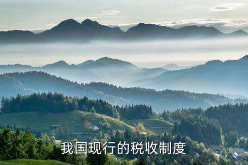 中國的稅收制度是什么，中國的稅收制度是什么