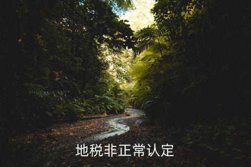 地稅局發(fā)布公告非正常戶是什么意思，地稅非正常認(rèn)定