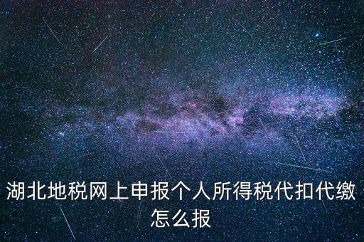 湖北地稅如何網(wǎng)上申報，湖北省地稅新的報稅系統(tǒng)里核定的公司稅種在申報表里面沒有看
