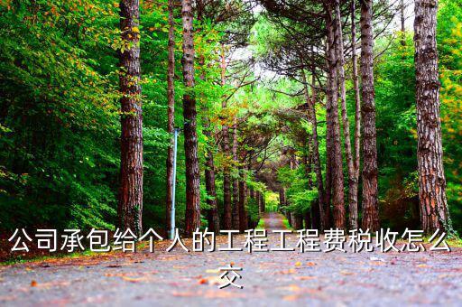工程如何稅收，工程公司都要交那些稅