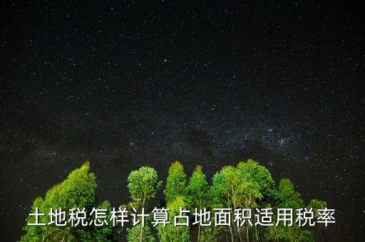 土地使用稅面積如何確定，城鎮(zhèn)土地使用稅面積如何計(jì)算