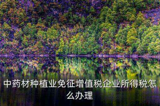 代開的免稅中藥材如何抵扣，中藥材進(jìn)項抵扣