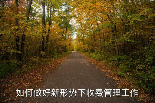 如何搞好征費(fèi)管理工作，如何做好新形勢(shì)下收費(fèi)管理工作