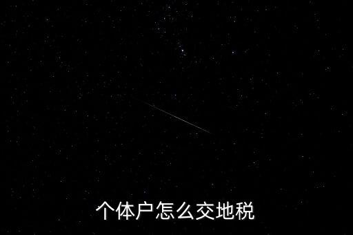 個(gè)體工商如何注冊地稅，剛拿到個(gè)體工商戶營業(yè)執(zhí)照如何辦理國地稅證