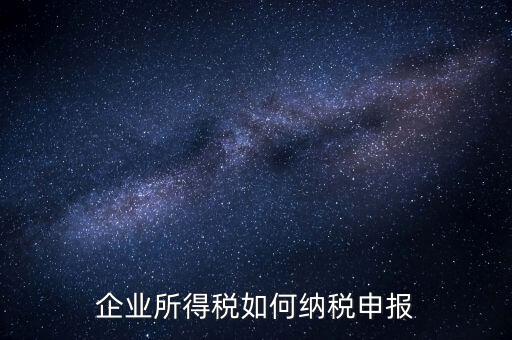 稅務(wù)如何服務(wù)企業(yè)所得稅，企業(yè)所得稅的辦理
